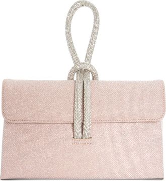 Dune London Womens Accessories Brynie - Diamante-Loop-Handle Grab Bag - Metallic - One Size