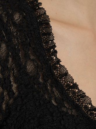 Isabel Marant Lace-Knit Dress - Black