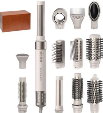 OEM Rizador De Pelo Cecotec Ceramiccare 12 En 1 Airglam Champagne (00249)
