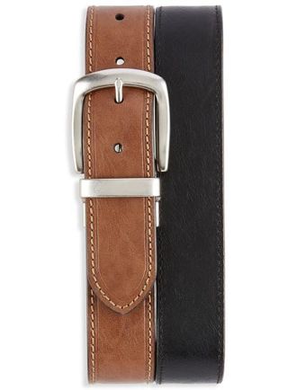 Levi's Reversible Casual Belt in Tan/black at Nordstrom, Size 58 Big