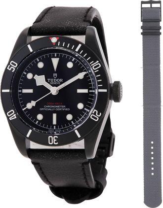 Tudor Heritage Black Bay Automatic Chronometer Black Dial Mens Watch 79230DK-0004