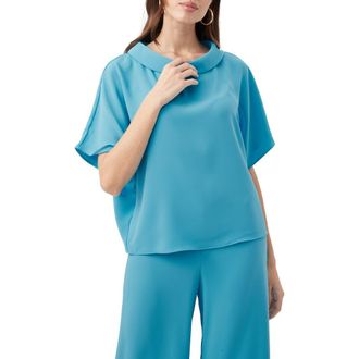 トリーナターク Trina Turk Keshi Top レディース シャツ トップス Roselle Red Trina Turk Women's Chic, Cannes Coral at Amazon Women's