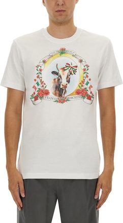Moschino T-Shirt With Logo-Uomo