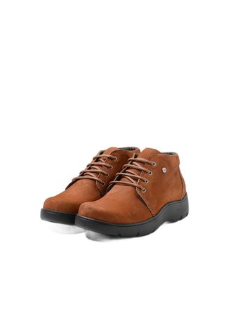 Wolky Womens Tarda Shoes In Cognac Nubuck