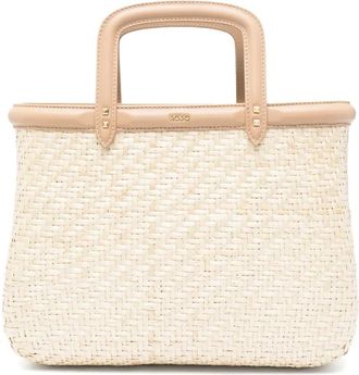Rodo Borsa tote Vimini - Toni neutri
