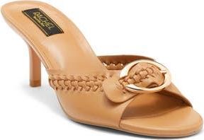 Rachel Roy Maggie Buckle Slide Sandal in Natural at Nordstrom Rack, Size 8.5