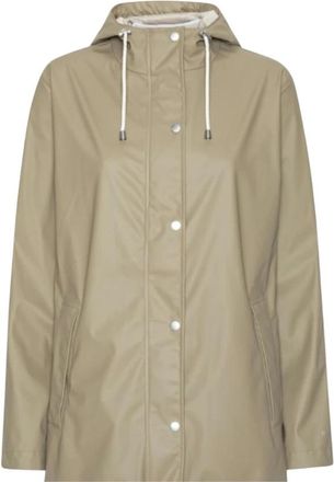 Ilse Jacobsen Rain 228Fr Regenjas - Dames - Regenjassen - Beige - XL - Jassen