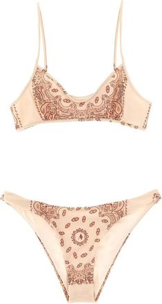 The Attico Estate Meravigliosa Bikini - Dames - Bikinis - Roze - L - Badmode