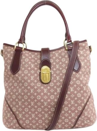Louis Vuitton Pre-owned Handbags, female, Pink, Size: ONE SIZE Pre-owned Monogram Idylle Tote Bag