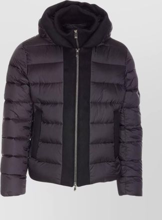 Tatras high neck hooded padded quilted jacket