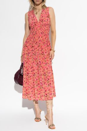 Ulla Johnson Silk Dress Sylvie, Womens, Pink