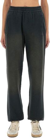 Golden Goose Black Jogging Pants With Subtle Gradient