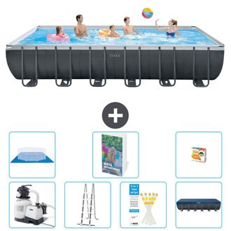 Intex Piscina Ultra Xtr Rectangular - 732x366x132 Cm - 8-piezas S568