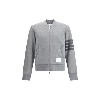 Thom Browne Gray Cotton Mens Sweatshirt