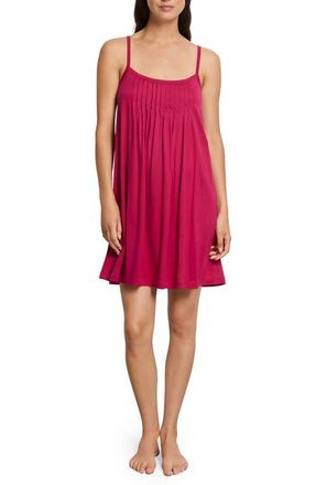 Hanro Juliet Babydoll Chemise in Light Sangria at Nordstrom, Size X-Small