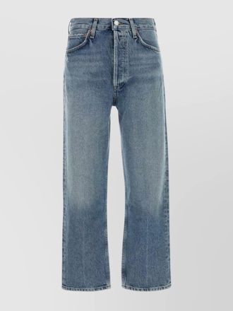 A Gold E denim straight-leg trousers