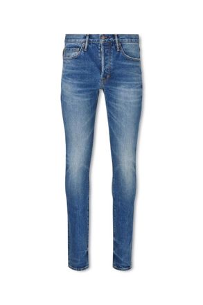 Tom Ford Slim-Fit Straight-Leg Selvedge Stretch Jeans