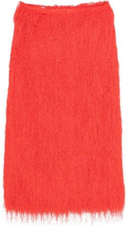 Dries Van Noten Fringed Midi Skirt