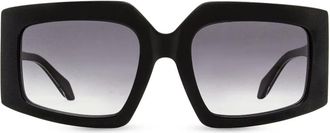 Just Cavalli Occhiali da sole con placca logo - Nero