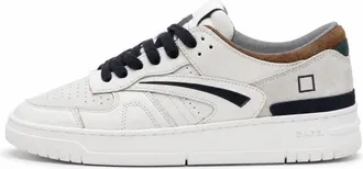 D.A.T.E. Date Zwarte witte sneakers - Heren - Sneakers - Wit - 46 EU - Schoenen
