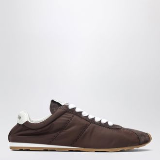 Miu Miu Sneaker Plume color bruciato in pelle