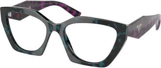 Prada Havana Zonnebril - unisex - Brillen - Bruin - 54 MM - Accessoires