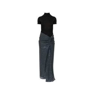 CHRISTOPHER ESBER Abito con orlo di paillettes - - Dresses - Donna - Nero - S