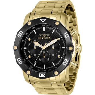 Invicta Pro Diver Chronograph Quartz Black Dial Mens Watch 37725