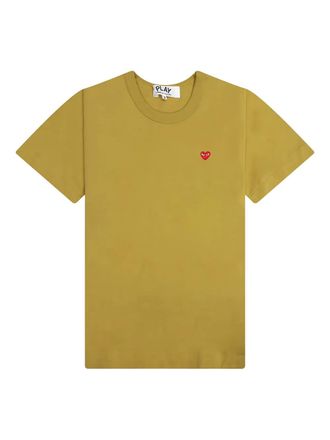 Comme Des Garçons cotton T-shirt - Yellow