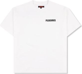 Pleasures Impact Heavyweight Cotton Graphic T-Shirt in White at Nordstrom, Size Xx-Large