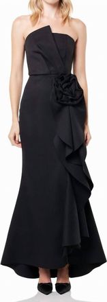 Elliatt Gavotte Maxi Gown In Black