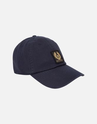 Belstaff Mens Belstaff Phoenix Logo Cap Navy - Size: 1 size