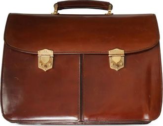 Lardini Leren aktetas - Bruin