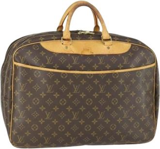 Louis Vuitton Pre-owned Weekend Bags, female, Brown, Size: ONE SIZE Pre-owned Canvas Weekend Bag