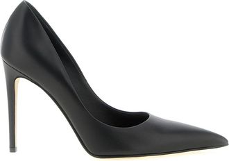 Alexander McQueen Schoenen, Dames, Zwart, 39 EU, Leer, Leren Pumps