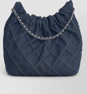 Tory Burch fleming mini shoulder bag quilted chain