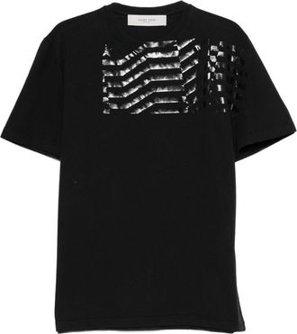 Golden Goose Black Cotton T-Shirt