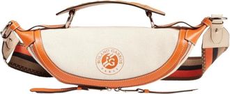 Lancel S Zip Crossbody Bag - Dames - Handtassen - Bruin - ONE Size - Katoen - Tassen