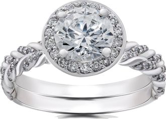 Pompeii3 8mm Milgrain Plain High Polished Dome Wedding Band 10k White, Yellow, Rose Gold