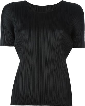 Issey Miyake Ribbed Shortsleeved T-shirt