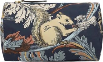 Inou&iuml; Editions Cosmetische Tas met Rococo Patroon - Dames - Clutches - Veelkleurig - ONE Size - Leer - Tassen