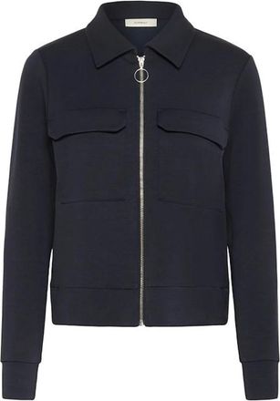 Inwear Marineblauwe Cardigan met Modalmix - Dames - Zomerjassen - Blauw - M - Polyester - Jassen