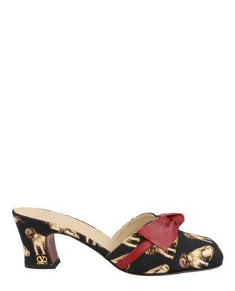 Valentino Knotty 60 Printed Mules
