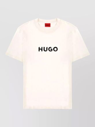 HUGO BOSS dumeo logo crew neck short sleeves