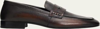 Dries Van Noten Leather Penny Loafers