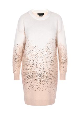 Faina Jurk Dames Gebroken wit beige