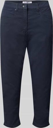 Raphaela by Brax Skinny Fit Caprihose aus Baumwoll-Mix Modell LUCA in Marine, Gr&ouml;&szlig;e 38