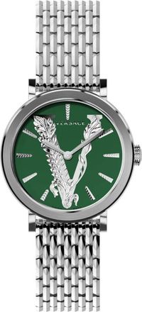 Versace Elegant Watch - Dames - Horloges - Groen - ONE Size - Accessoires