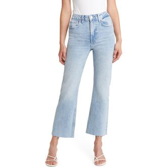 Rails Sunset High Waist Crop Flare Jeans in Snowbird at Nordstrom Rack, Size 32