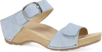 Dansko Tanya Platform Slide Sandal in Sky at Nordstrom, Size 10.5-11Us